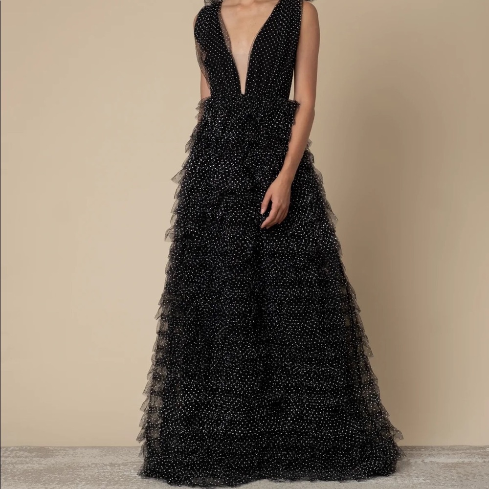 Elegant Black Evening Gown